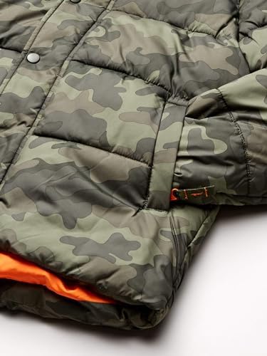 Amazon Essentials Babies Toddlers And Boys' Heavyweight Hooded Puffer Jacket