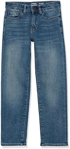 Amazon Essentials Boys' Regular Straight-Fit Jeans