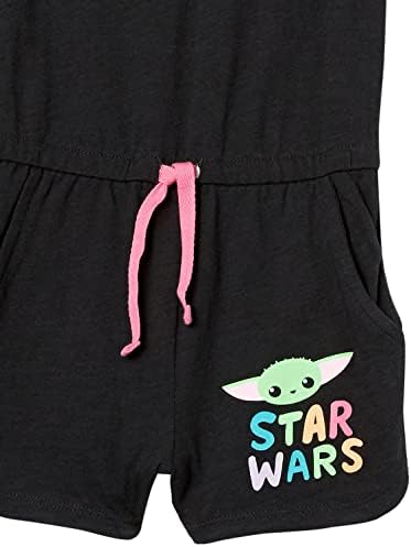 Amazon Essentials Disney Marvel Star Wars Frozen Princess Girls And Toddlers' Knit Sleeveless Rompers Pack Of 2