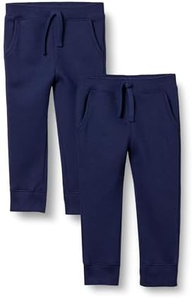 Amazon Essentials Girls and Toddlers' Joggers Multipacks