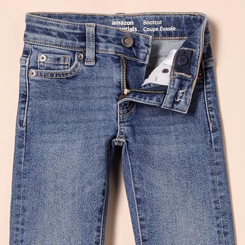 Amazon Essentials Girls' Slim Boot-Cut Stretch Jeans