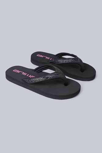 Animal Swish Kids Flip-Flops - Slip-on & Lightweight Footwear With Soft Padded Straps For Boys & Girls - Best For Autumn Winter Beach & Outdoors