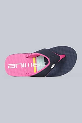 Animal Swish Kids Flip-Flops - Slip-on & Lightweight Footwear With Soft Padded Straps For Boys & Girls - Best For Spring Summer Beach & Outdoors