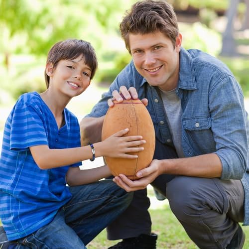 Ankbrats 10th 13th 16th Birthday Gifts For Boys Braided Rope Rugby Bracelets With Tiger Eye Obsidian Rugby Bracelet Gifts For Boys Son Nephew Brother Grandson