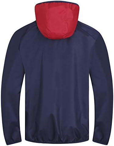 Arsenal FC Boys Jacket Shower Windbreaker Kids OFFICIAL Football Gift