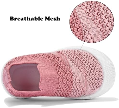 Baby Shoes Mesh Breathable Non-Slip First Walking Shoes For Boys Girls Infant Prewalker Soft Sneakers