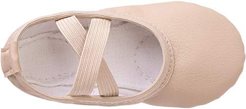 Ballet Shoes Leather Ballet Flats Split Sole Dance Slippers For Girls Toddlers Women