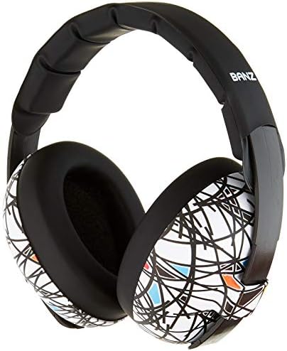 Banz Bubzee Baby Earmuffs Sticks and Stones EM033