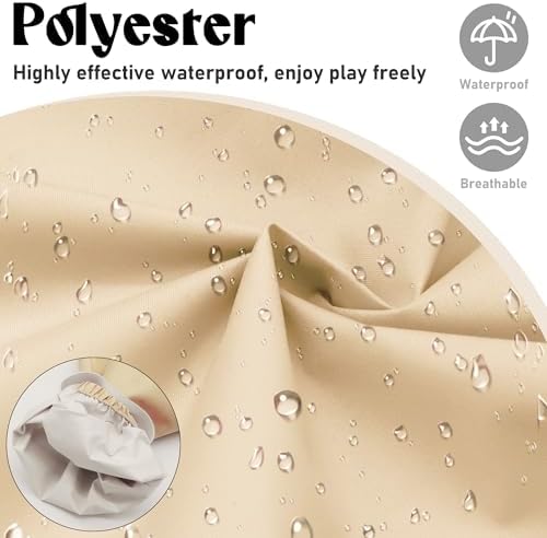 Baogaier Kids Waterproof Rain Trousers Unisex Boys Girls Mud Dirty Proof Pants With Reflective Strip Outdoor Overtrousers Lightweight Thin School Play Cycling Rainwear For Age 1-10 Years