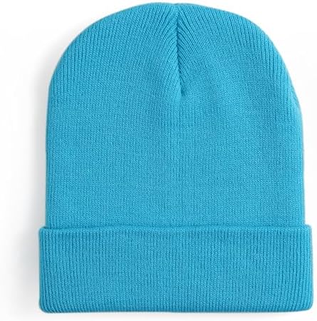 Beanie Hat Plain Soft Comfortable Casual For Men Women Warm Knitted Winter Woolly Skully Ski Headwear