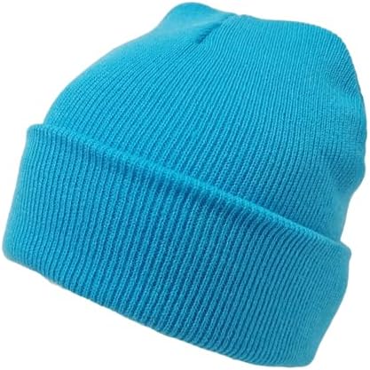 Beanie Hat Plain Soft Comfortable Casual for Men Women Warm Knitted Winter Woolly Skully Ski Headwear