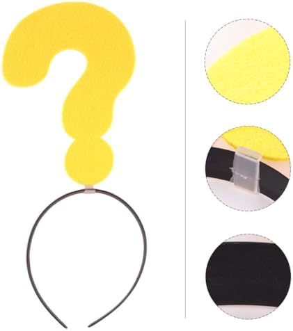 Beaupretty 8pcs Arrow Headband Halloween Hairband Funny Arrow Boppers Party Headband With Arrowhead Novelty Item Headpiece Funny Photoshoot Props Yellow