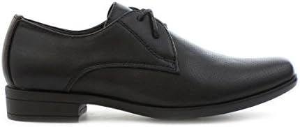 Beckett Ron Boys Formal Lace Up Shoe In Black