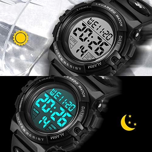 BEN NEVIS Kids Watches Boys Digital Outdoor Sport Watch Multifunction Waterproof Digital Watch With LED Light Alarm And Calendar Date For 6-15 Year Old Boys Kids