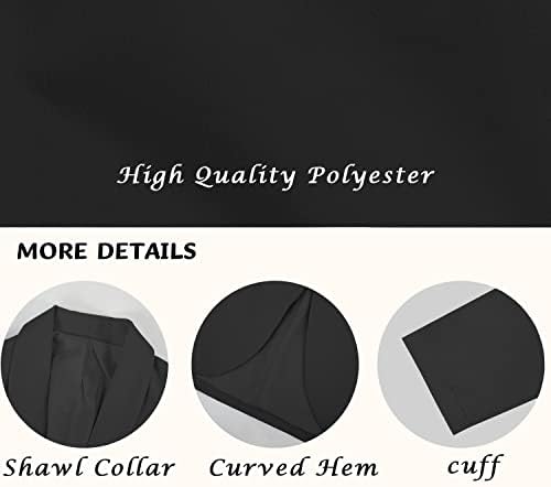 Bigeoosh Girls Blazer Jacket Solid Color Lapel Suit Open Front Long Sleeve Blazers For Kids Girls Size 5-14 Years