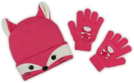 Bioworld Squishmallow Fifi The Fox Kids Beanie & Glove Set