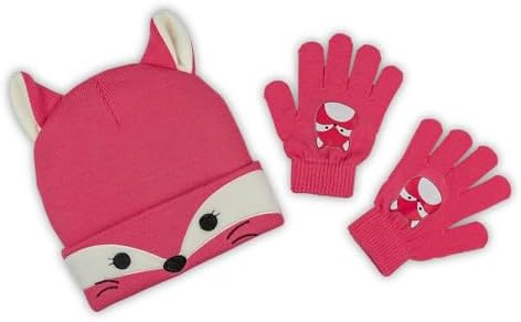 Bioworld Squishmallow Fifi The Fox Kids Beanie & Glove Set