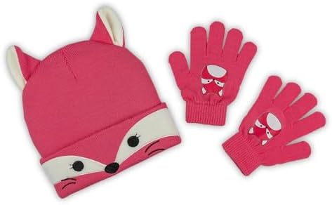 Bioworld Squishmallow Fifi The Fox Kids Beanie & Glove Set