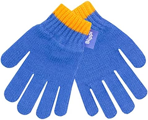 Blippi Kids Winter Hat And Gloves Set Blue One Size