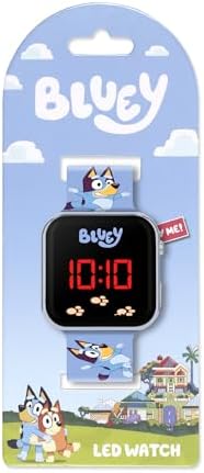 Bluey Boy's Digital Quartz Watch With Silicone Strap BLY4081