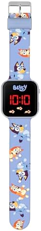 Bluey Boy's Digital Quartz Watch with Silicone Strap BLY4081