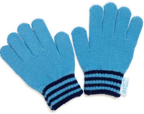 Bluey Boys Winter Hat And Gloves Set – Beanie And Glove Set For Toddlers And Kids – Warm Knit Accessories - One Size