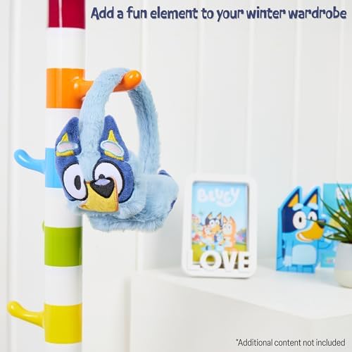 Bluey Girls Fluffy Earmuffs Winter Accessories Ear Warmers - Gifts For Kids