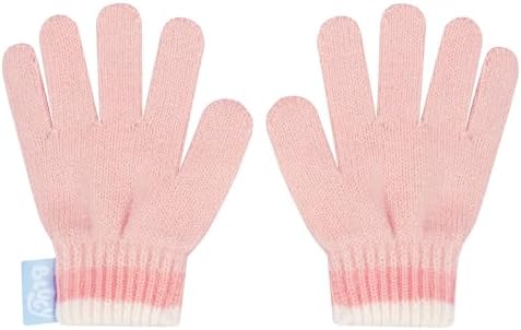 Bluey Hat And Gloves Girls Hat And Gloves Kids Gloves Set One Size Pink