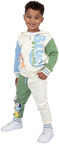 Bluey Tracksuit Boys Tracksuit Boys Joggers And Hoodie Clothing Set Ages 18 Months To 8 Years