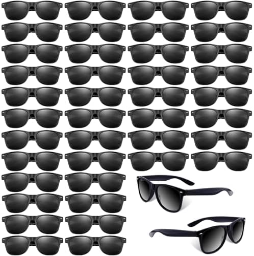 BOUBONI Kids Sunglasses Bulk Retro Party Favors for Wedding Beach Summer Pool Party Supplies Goodie Stuffers