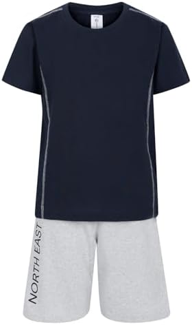 Boys 2 Pack Short Pyjamas Nightwear PJ Sets Twin Pack 9 10 11 12 13 14 15 16 Years