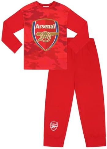 Boys Arsenal Football Club Camouflage Long Pyjama Set