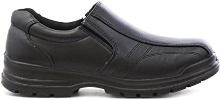Boys Black Slip On Shoe