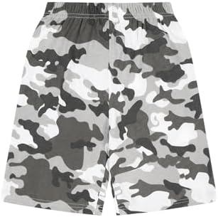 Boys Camouflage 100% Cotton Short Pyjama Set