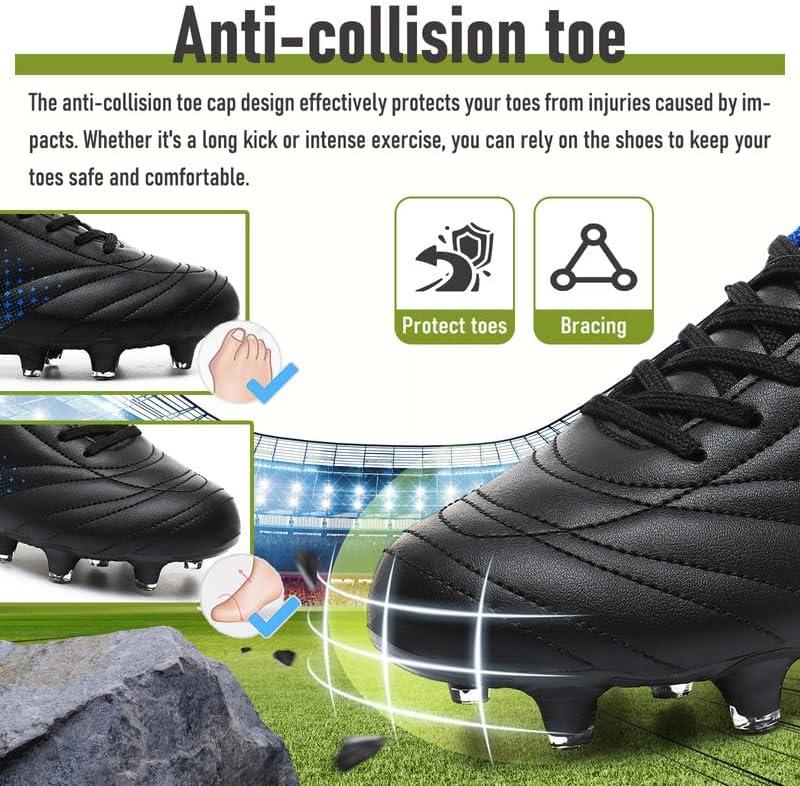 Boys Football Boots Kids Football Shoes Cleats Boys Girls Trainers FG/AG Athletics Training Sport Running Shoes