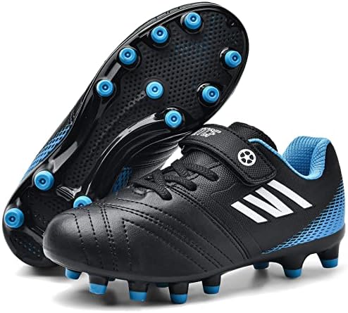 Boys Football Boots Shoes Kids Girls FG/AG Soccer Athletics Sport Shoes Training Shoes Running Shoes Teenager Indoor Outdoor Football Shoes Sneakers for Unisex