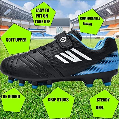 Boys Football Boots Shoes Kids Girls FG/AG Soccer Athletics Sport Shoes Training Shoes Running Shoes Teenager Indoor Outdoor Football Shoes Sneakers For Unisex