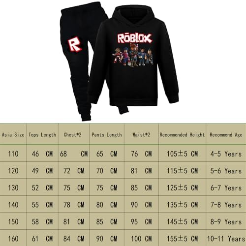 Boys Hoodies Girls Kids Outfits Cartoon Characters Pullover Cotton Sweatshirt Trousers Clothes Sets