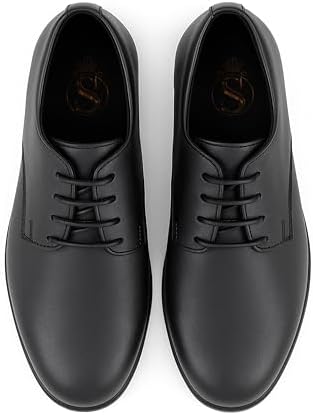 Boys' Lace Up Derby Dress Shoes - Communion Wedding Prom Formal Footwear