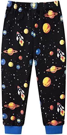 Boys Pyjamas Sets Solar System Space Pyjamas Cotton Long Sleeve Christmas Pjs 2 Piece Outfit Pajamas For Kids Clothes 2-11 Years