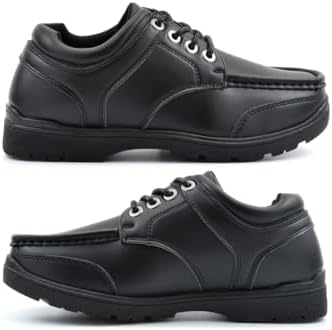 Boys School Shoes Boys Shoe Size 6 Black Shoe Size 5 Boat Shoes Lace Up Sizes 3-6 Black