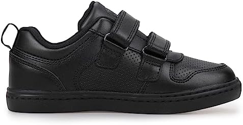 Boys School Shoes Classic Black Leather Shoes Size 12.5uk Little Kids-6.5uk Big Kids