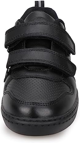 Boys School Shoes Classic Black Leather Shoes Size 12.5uk Little Kids-6.5uk Big Kids