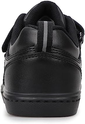Boys School Shoes Classic Black Leather Shoes Size 12.5uk Little Kids-6.5uk Big Kids