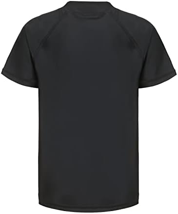 Boys Short Sleeve Swimsuit Kids Rash Guard Child Quick Dry Swim Shirts Boys Rash Vest Age 4-16