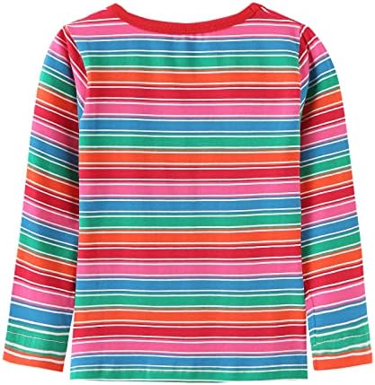 Boys Short Sleeve T Shirts Kids Striped Tee Shirts Boys Girls Tshirt Top Age 1-10 Years