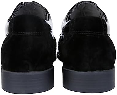 Boys Suede Patent Dress Shoes Lace Up Brogue Formal Wedding Footwear