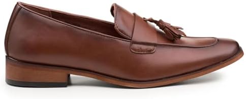 Boys Tan Tassel Loafer Boys Brown Shoes Infant 12 - UK 08