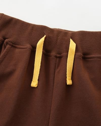 Boys Trousers Cotton School Sweatpants Dinosaur Lion Space Shark Plain Jogging Kids Casual Sports Bottoms With Pockets Age 1-7 Years