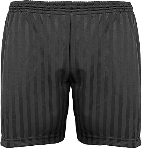 Britwear Kids Children Boy Girl PE School Football Sport Shade Stripe Gym Shorts